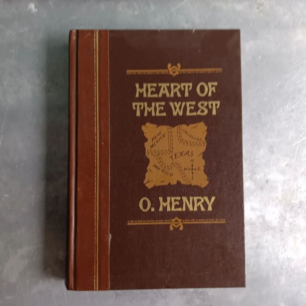 Vintage Heart of the West By O. Henry Western Fiction Hardcover Tales From 1907